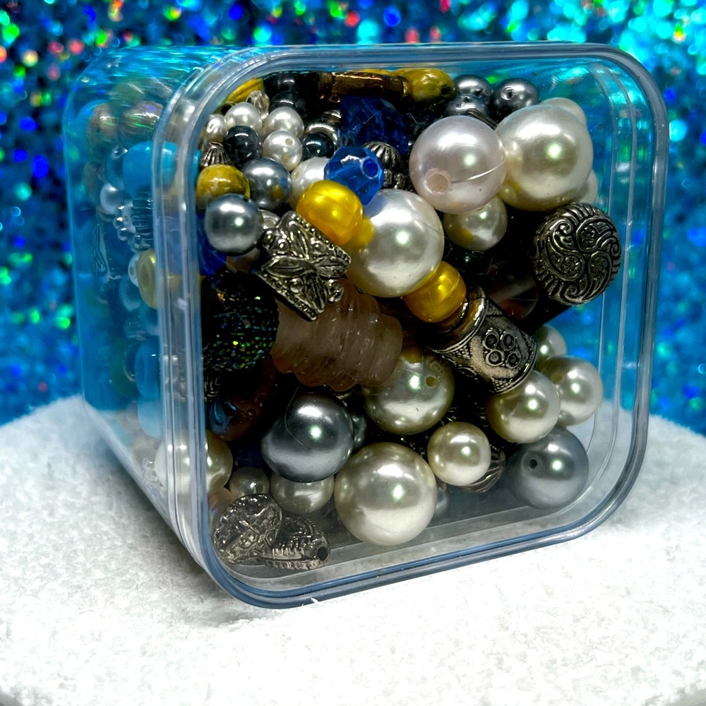Misc Beading Disassembled from Vintage Jewelry